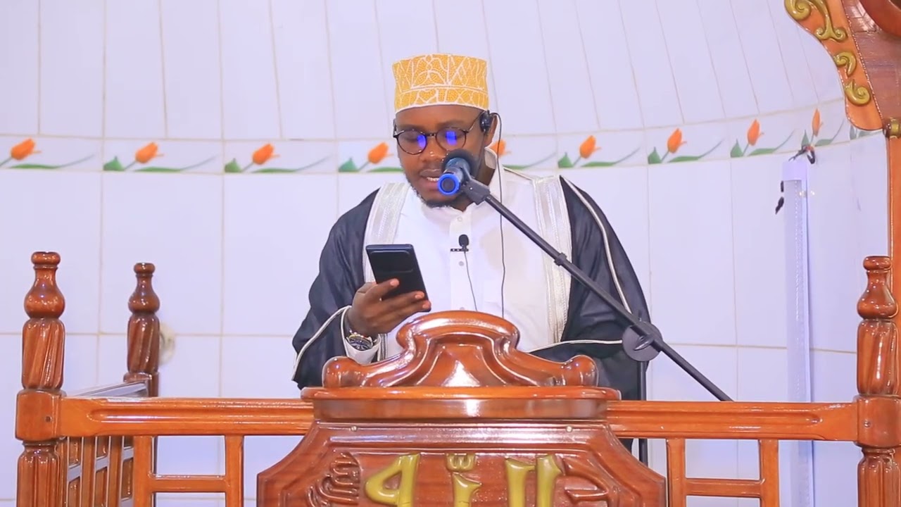 KHUTBA YA 25: BYAGENZE GUTE NGO DUTAKAZE IKIKINTU ? // Topic: Imico myiza
