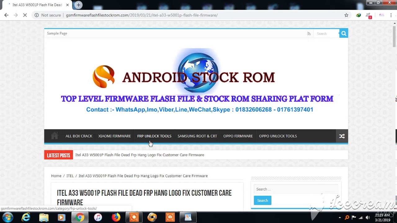 Itel A33 W5001P Flash File Dead Frp Hang Logo Fix Customer Care Firmware