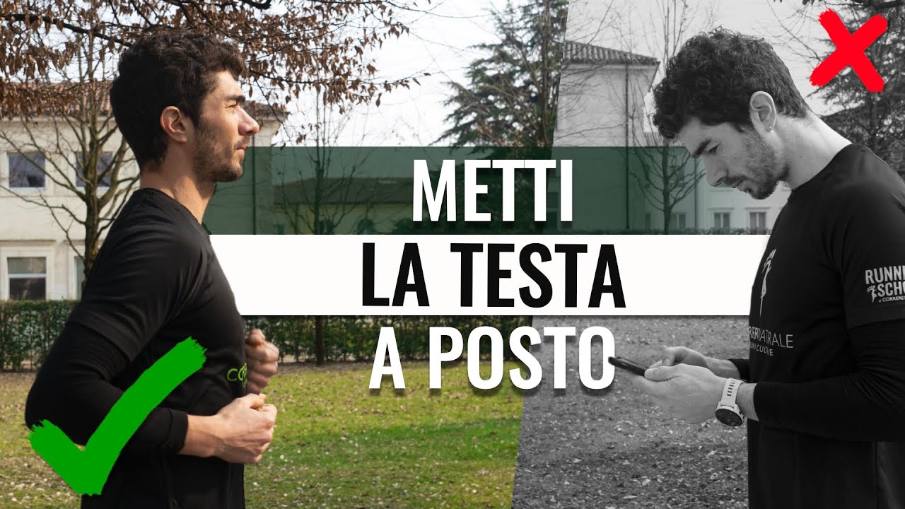 L&rsquo;ERRORE della testa in avanti: esercizi per correggere la POSTURA durante la CORSA