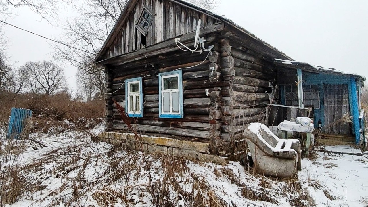 ЗАБРОШЕННАЯ ИЗБА В ТАМБОВСКИХ ПОЛЯХ! ЕСТЬ СВЕТ, ВОДА И БЫТОВАЯ ТЕХНИКА! ЗАЕЗЖАЙ И ЖИВИ! 2025