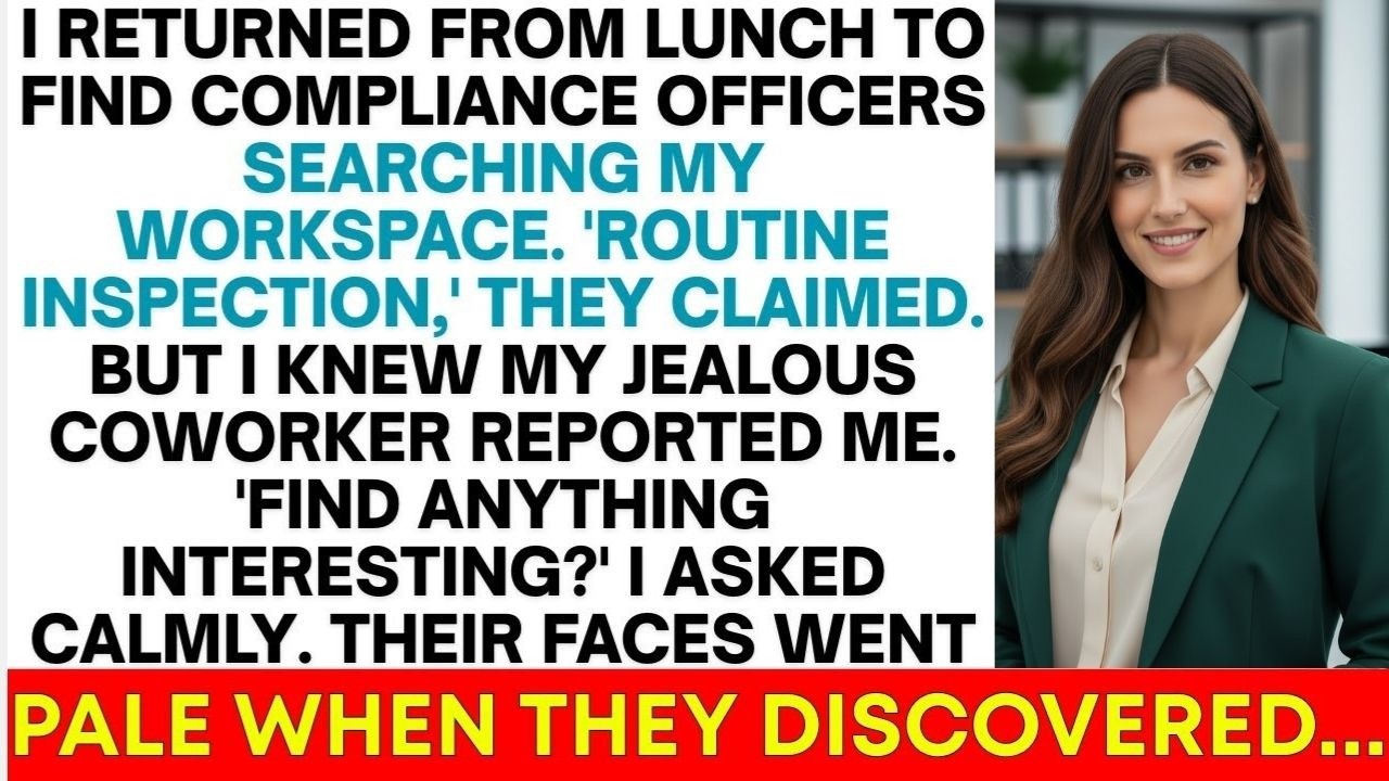 They Inspected My Office For 'Violations' While I Was On Break. Found Something Else...