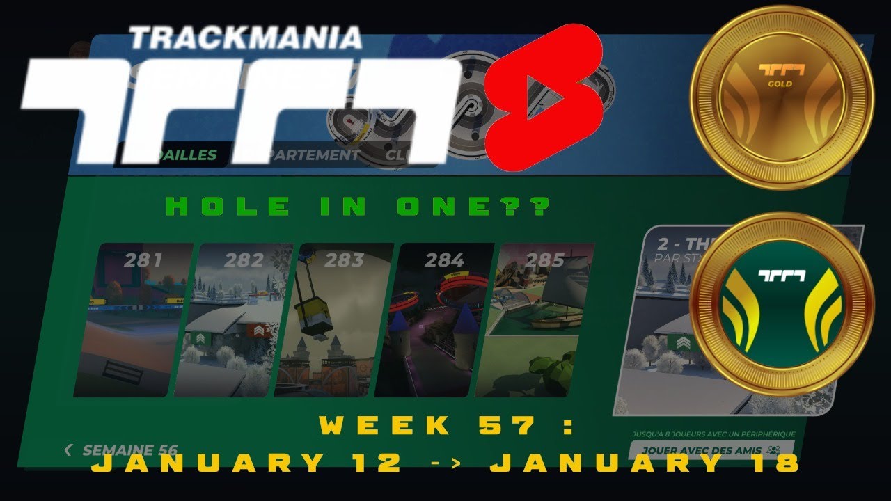 Trackmania (2020) : hole in one?? (weekly shorts week 57)