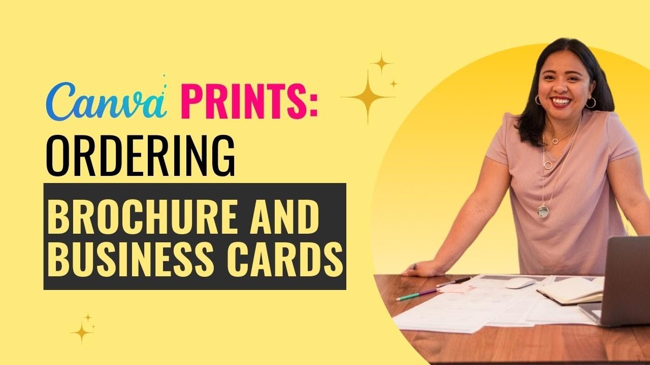 Canva Prints: Ordering Brochure and Business Cards | SavvyChic Design