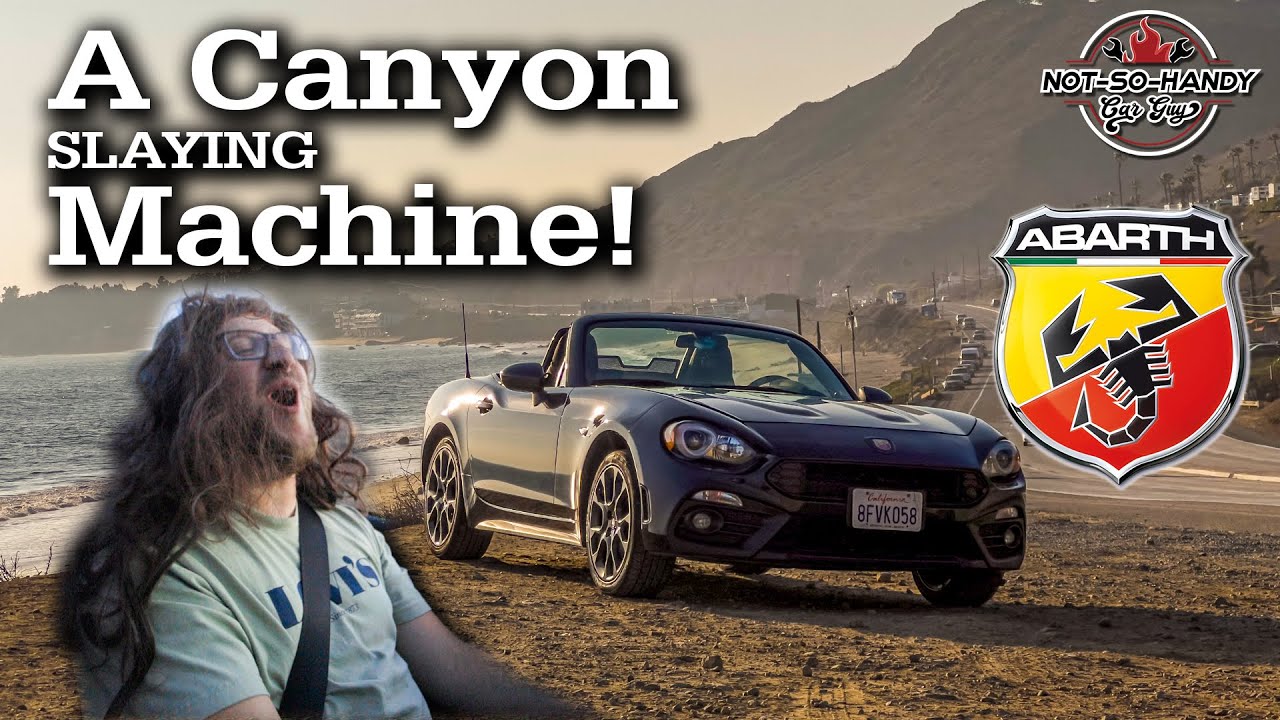 Fiat 124 Spider ABARTH - Review (Exhaust, Handling, Interior)