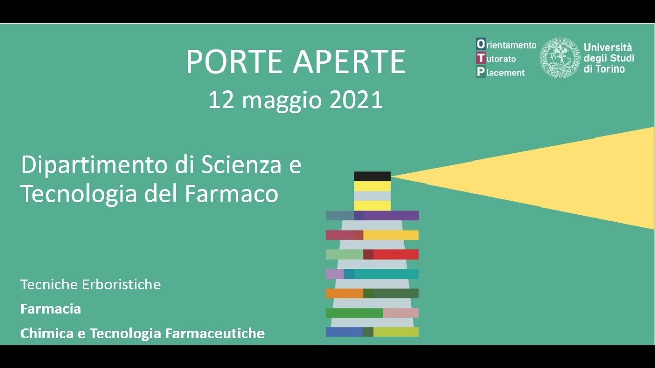 Porte Aperte CdLM in Chimica e tecnologia farmaceutiche e in Farmacia - 12 maggio 2021