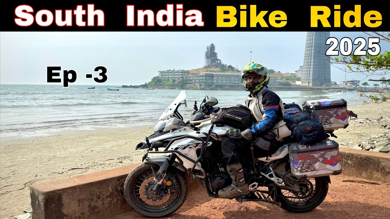 Gokarna To Udupi Bike Ride | South India Bike Ride 2025 | St. Mary's Island | Mattu Beach | Udupi