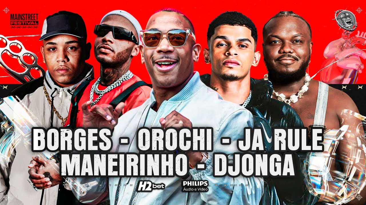 MAINSTREET FESTIVAL 2024 - DOMINGO PARTE 2 - BORGES, OROCHI, JA RULE, MANEIRINHO, CHEFIN & DJONGA