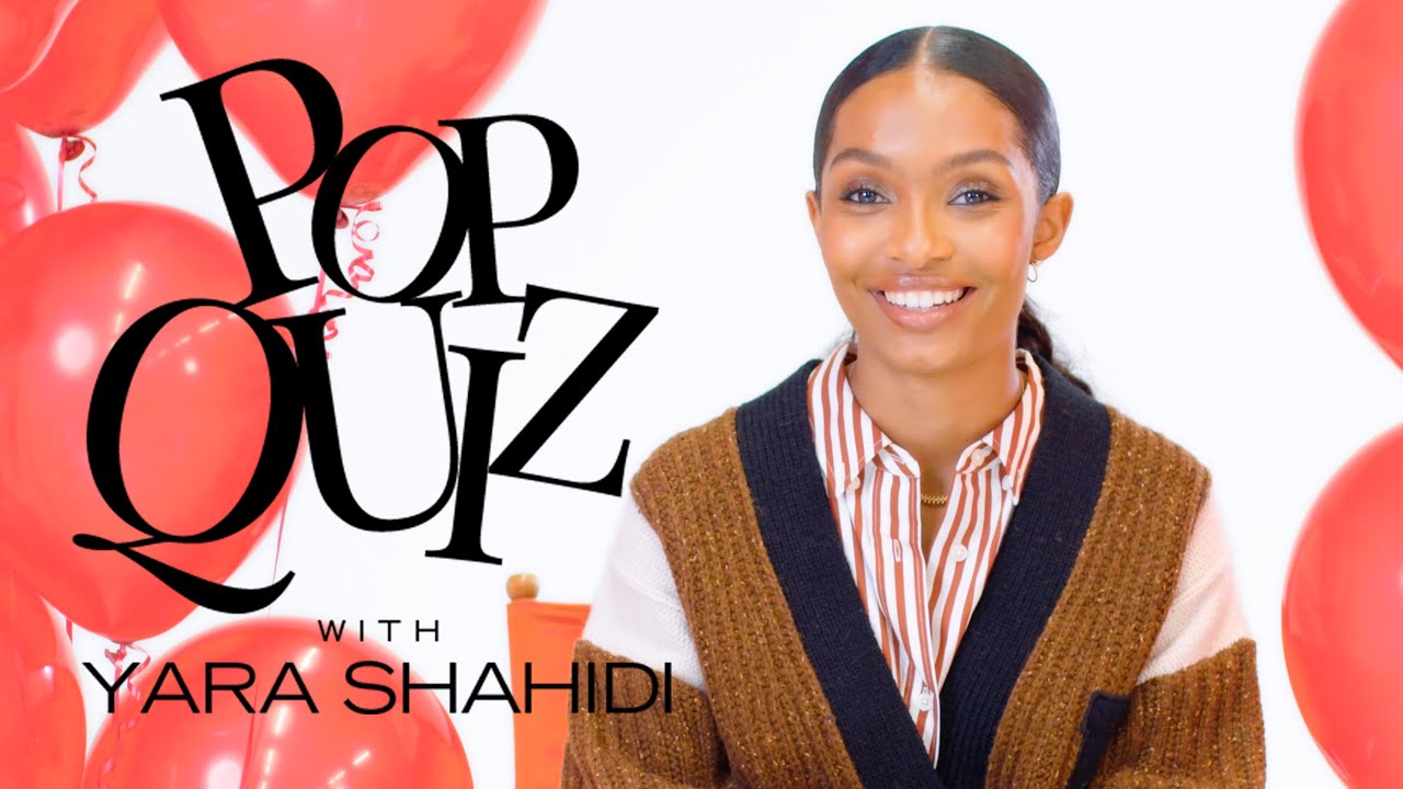 Yara Shahidi Plays Pop Quiz | Marie Claire