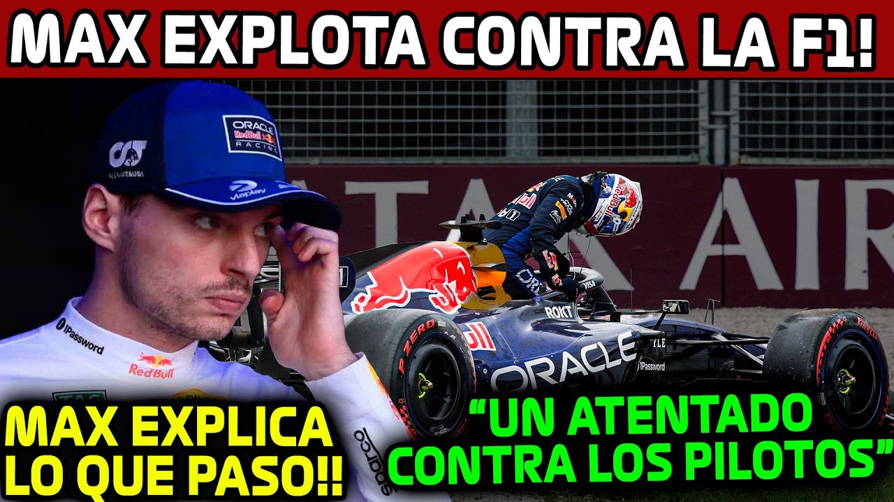 FUERTES DECLARACIONES de MAX!! 