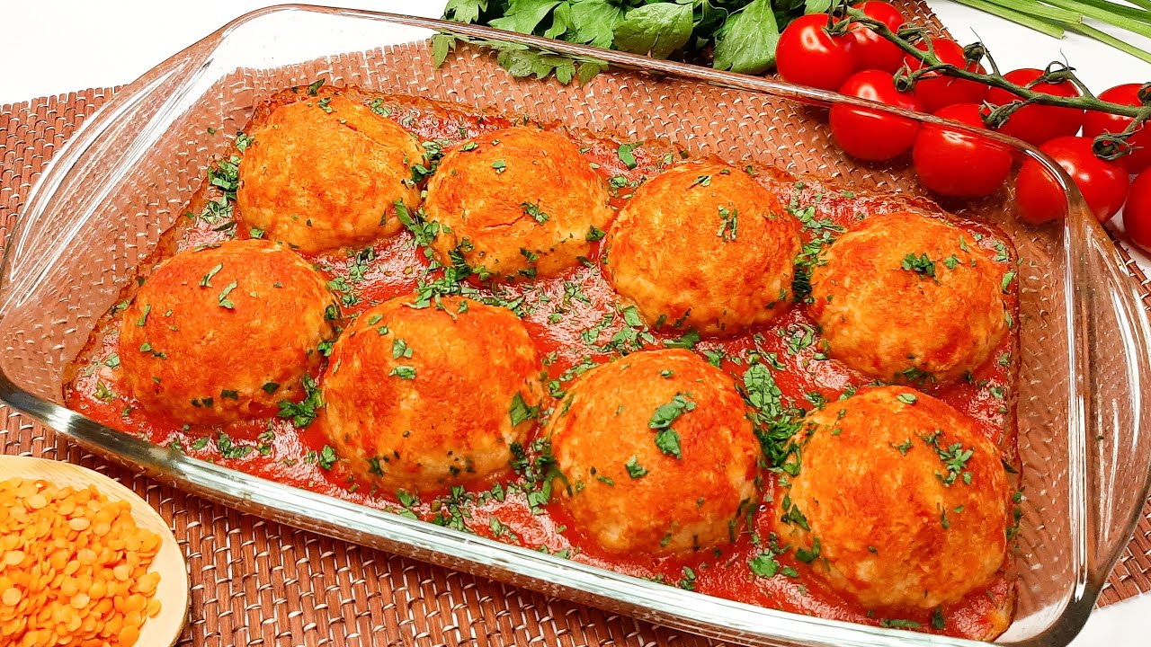 💯Невероятно вкусные ТЕФТЕЛИ БЕЗ ГРАММА МЯСА из красной чечевицы