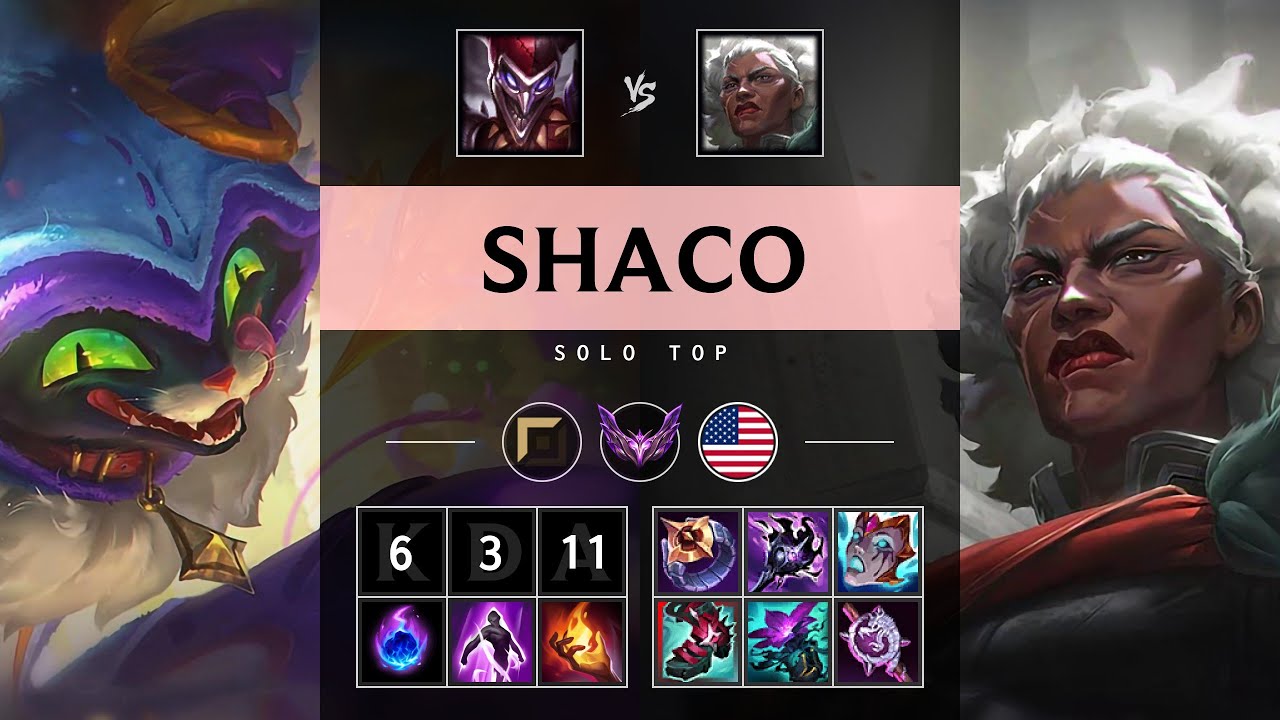 Shaco Top vs Ambessa - NA Master Patch 25.16