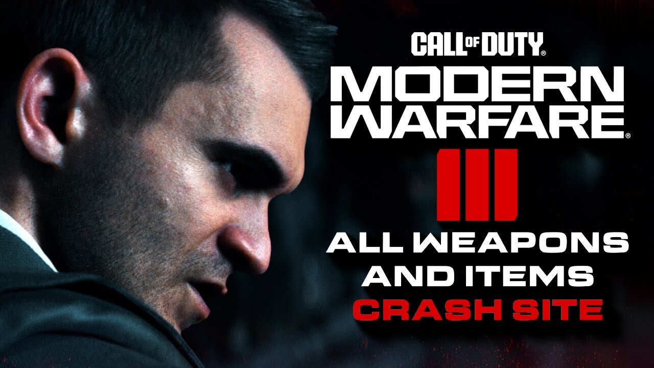 Modern Warfare 3 - All 10 Weapons and Items Locations in Crash Site