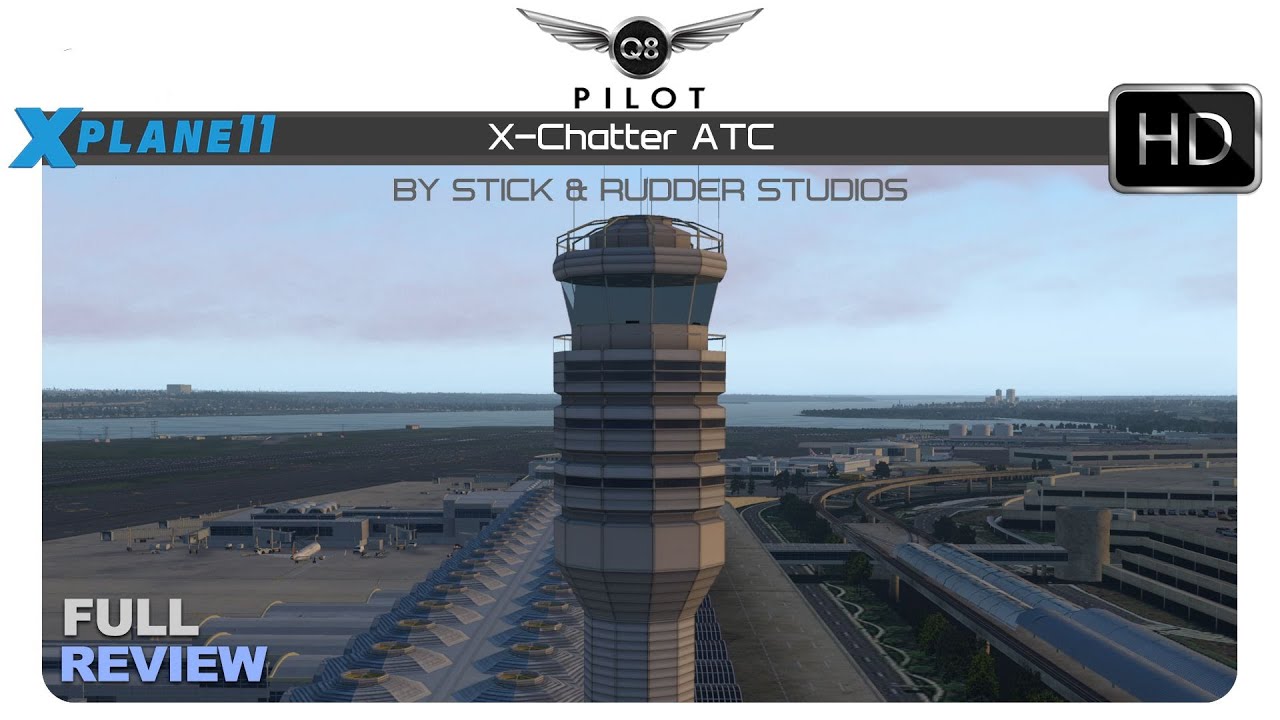 [X-Plane] X-ATC Chatter от Stick and Rudder Studios | Полный обзор