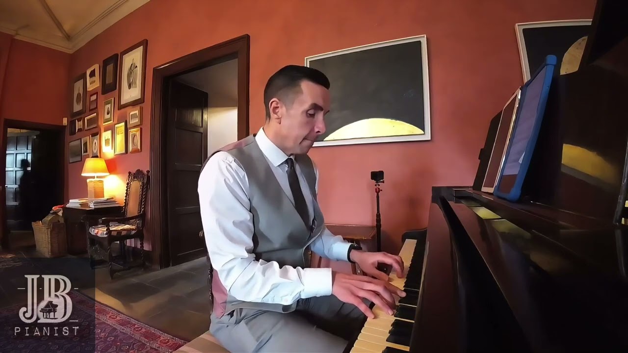 A Sky Full Of Stars - Coldplay (piano cover) - Askham Hall Wedding