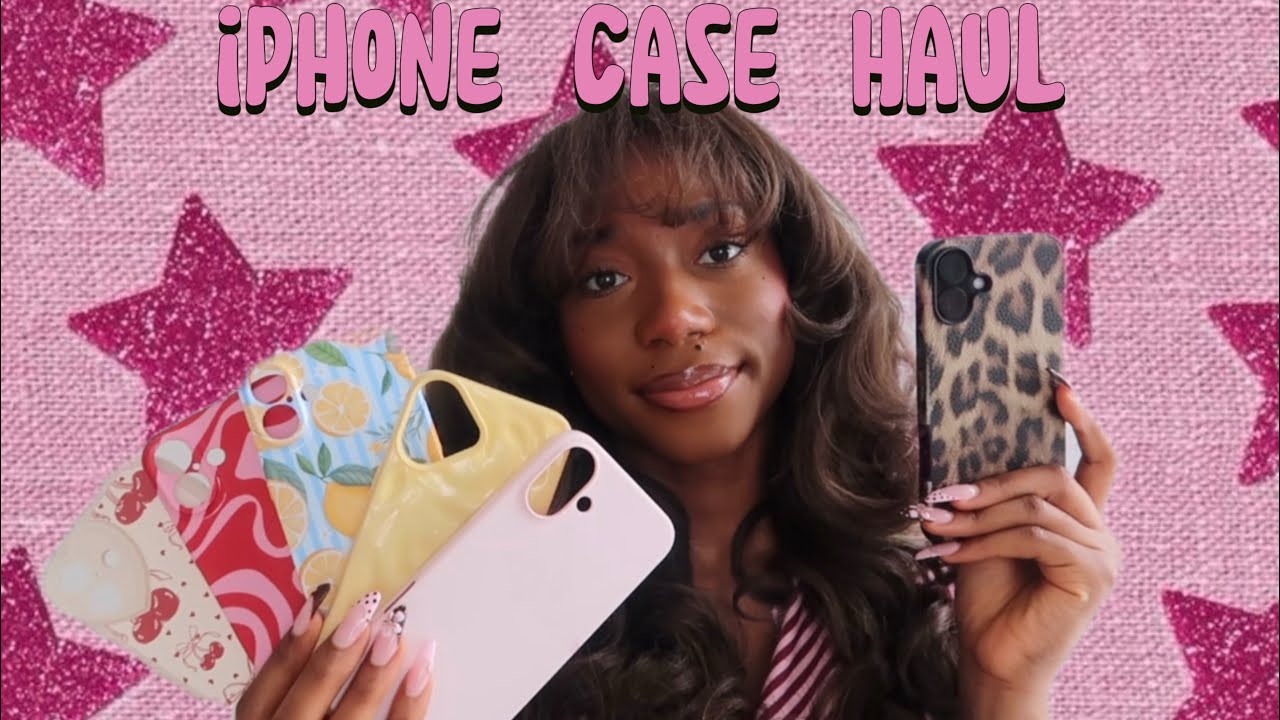 huge iphone 17 case haul| iphone 16 plus case collection 🎀💗