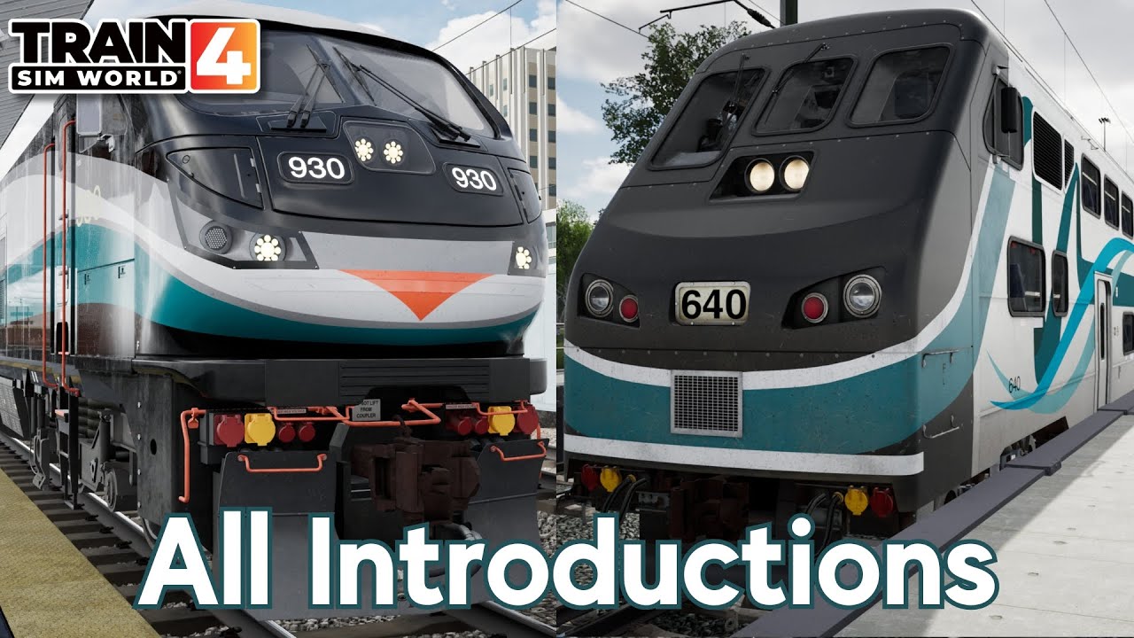 All Introductions - Antelope Valley Line - Train Sim World 4