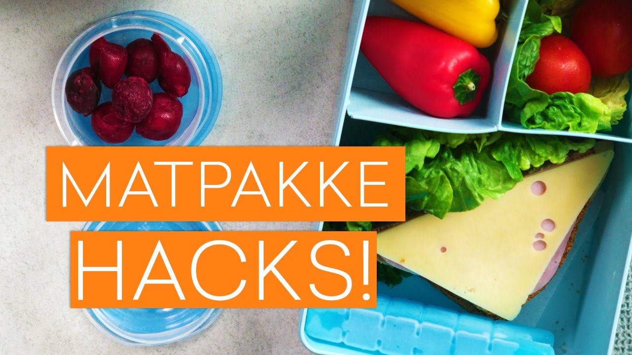 Matpakkehacks – her er de beste matpakketipsene for deg som smører matpakker