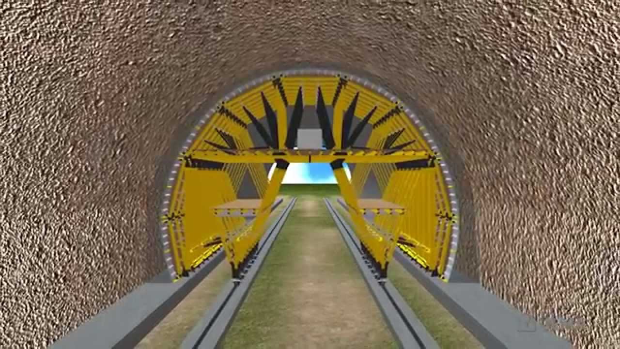 Carro MK para túnel en mina - ULMA Construction [es]