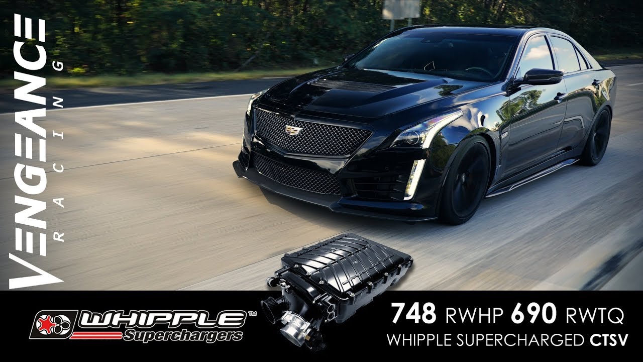 748 RWHP WHIPPLE Gen 3 CTS-V - Build, Beauty, Dyno, Action - VENGEANCE RACING