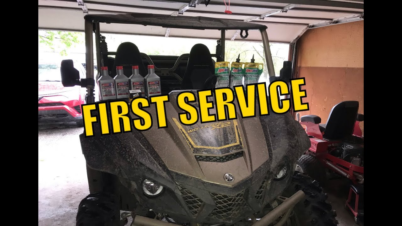 2020 Wolverine X2 XTR, First oil change + diffs and trans service W/Amsoil