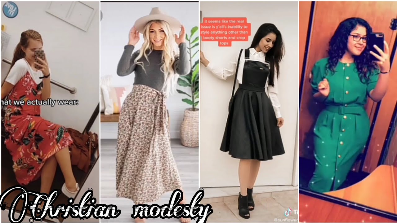 CHRISTIAN TIKTOKS, CHRISTIAN MODESTY