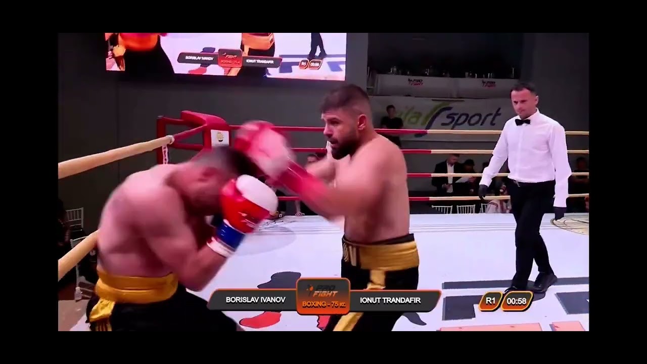 Borislav Ivanov vs Ionut Trandafir Boxing