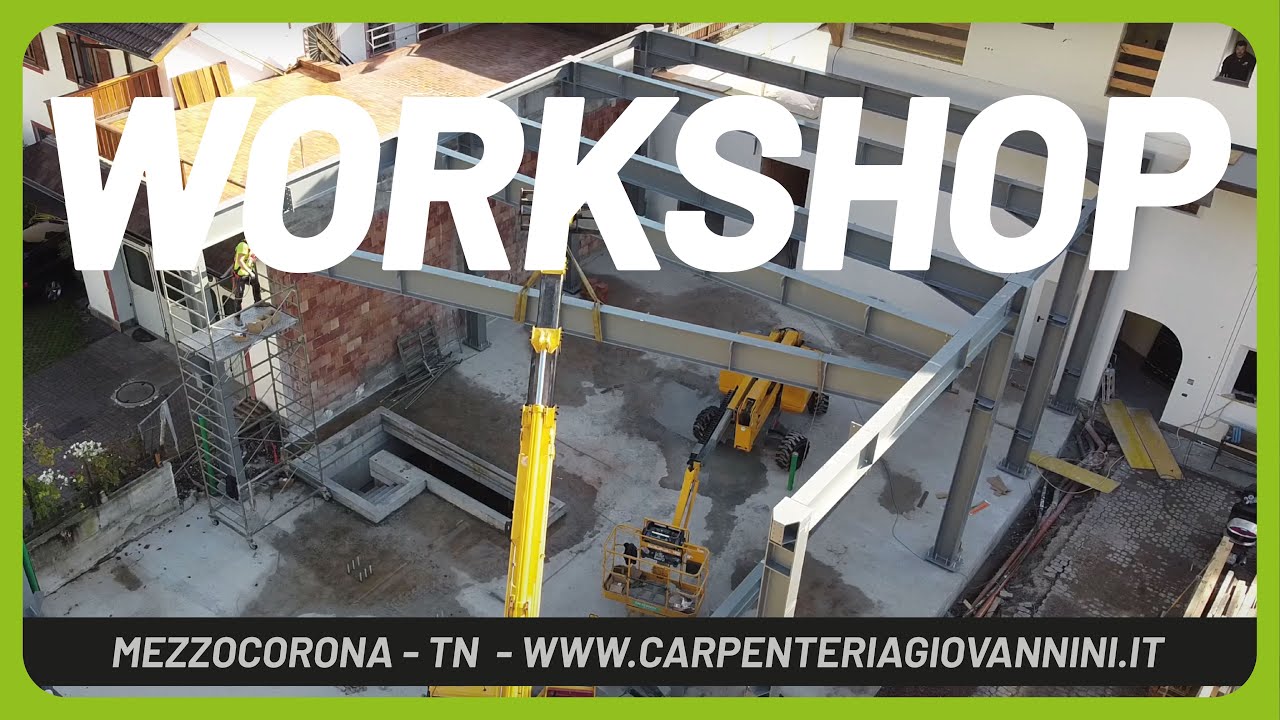 GCM_Capannone in acciaio per officina meccanica a Terlano