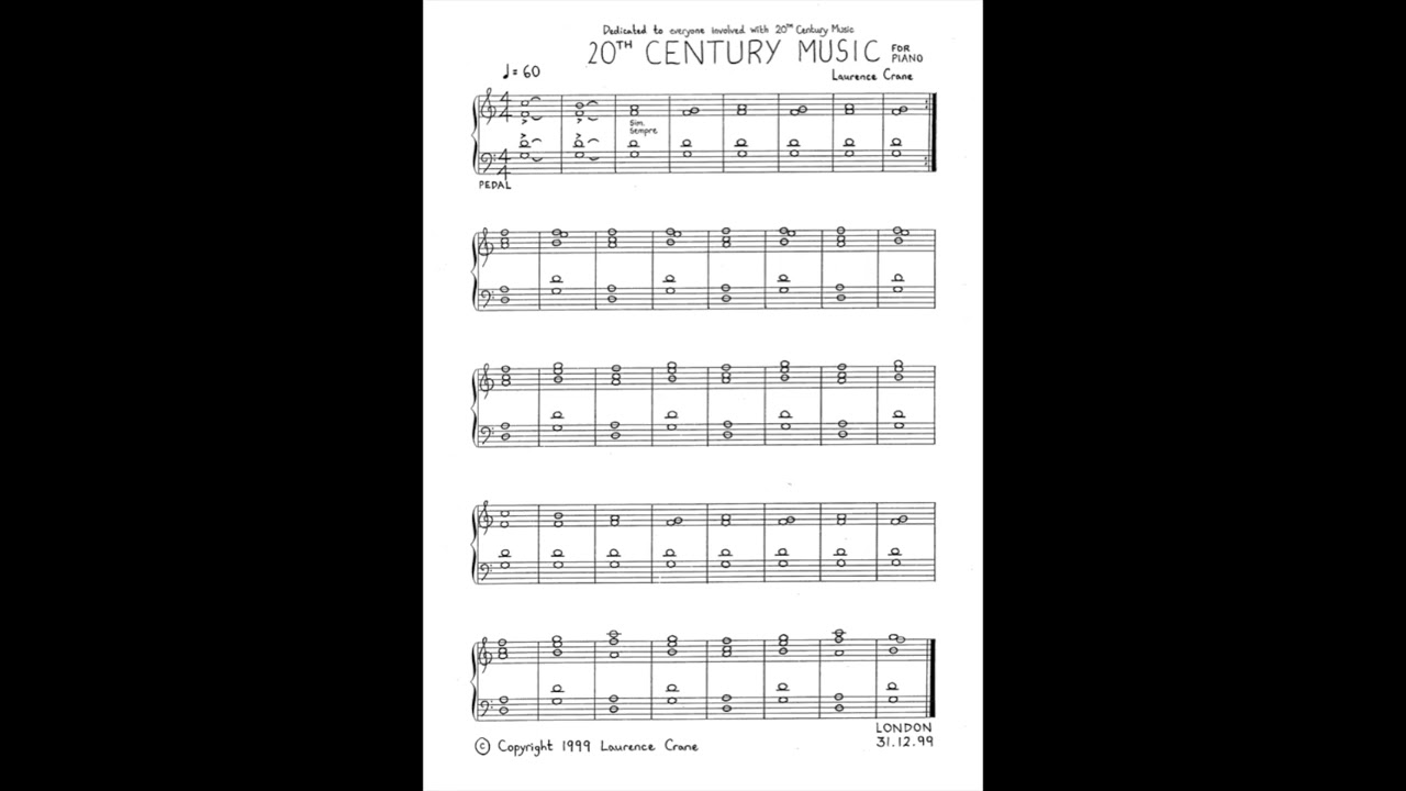 Laurence Crane: 20th Century Music