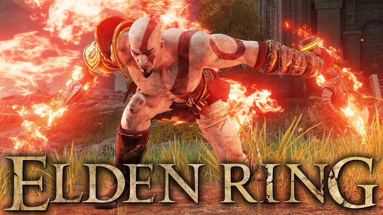 The ULTIMATE Blades of Chaos Moveset is here! (God of War Ragnarok X Elden Ring Weapon Showcase)