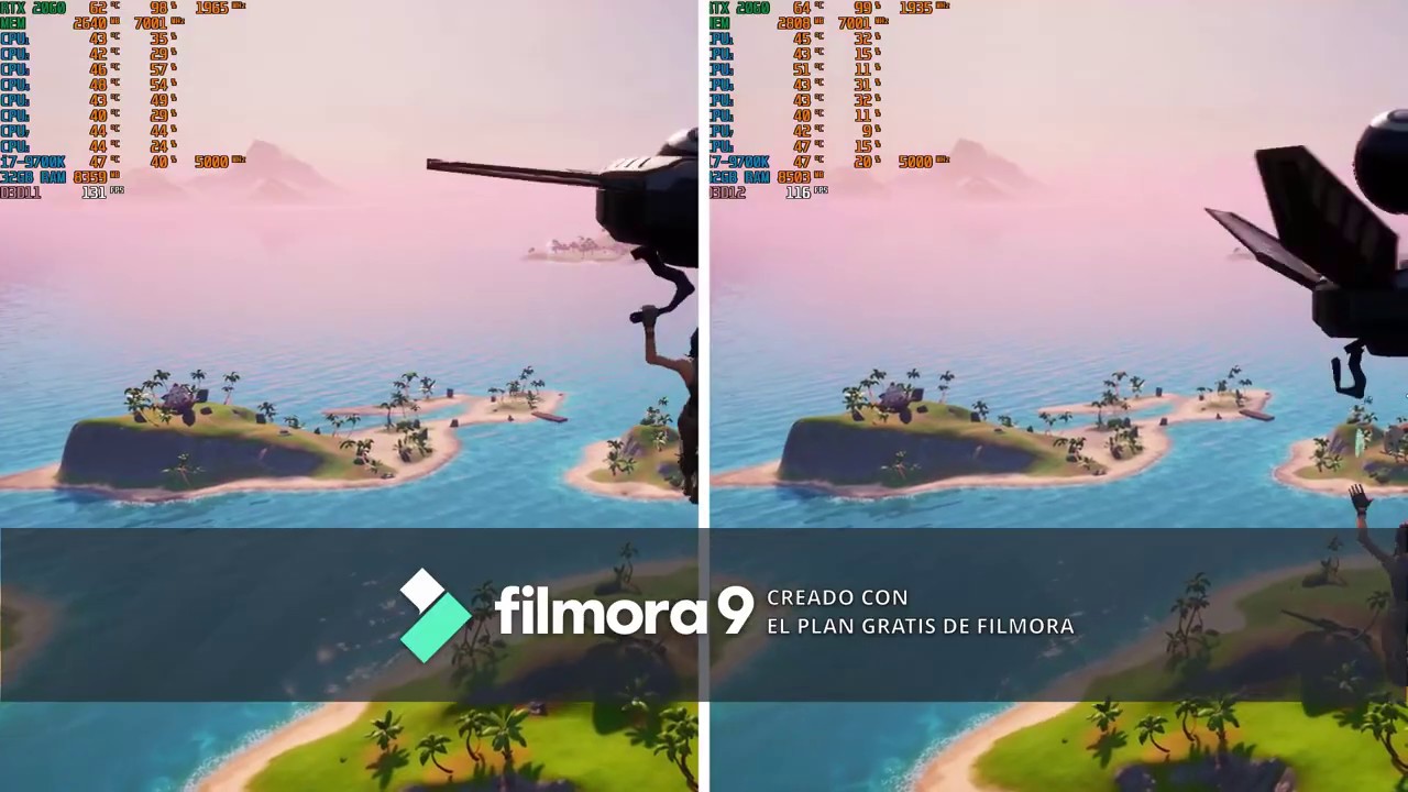 Fortnite / DirectX 11 vs DirectX 12 - Epic settings