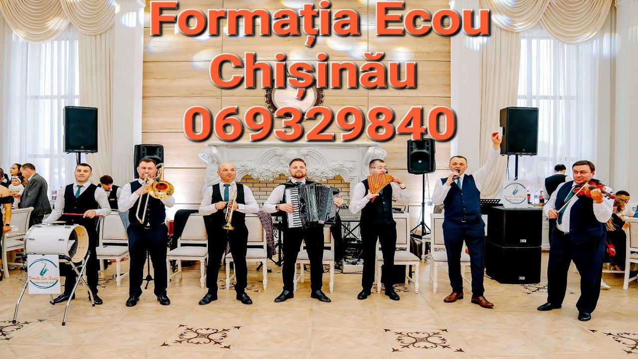 Formația Ecou Chișinău | Colaj LIVE 100% I Palatul Grand Elysee | Nunta Moldova  I 2023