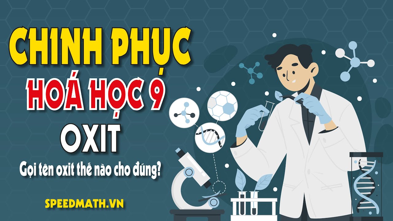 [RẤT DỄ] - HOÁ 9 - OXIT - ĐỊNH NGHĨA & CÁCH ĐỌC TÊN