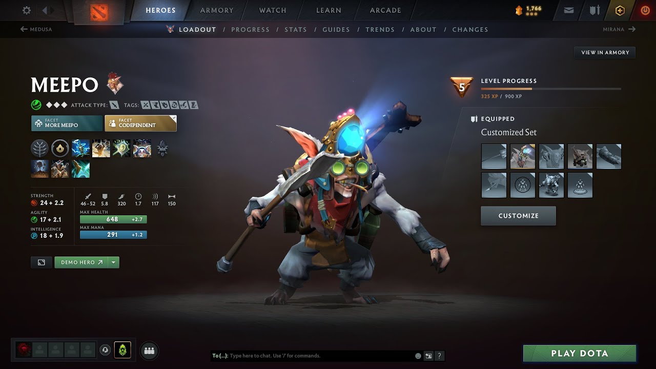 Dota 2 - 10th All-Hero Challenge (Meepo)