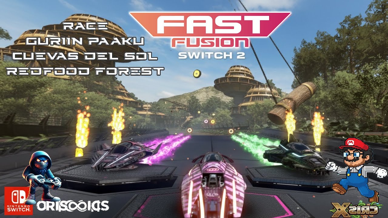 🏁 FAST FUSION IL RIVALE DI WIPEOUT ...SU SWITCH 2 CHAMPIONSHIP SUBSONIC CUP