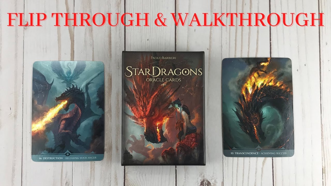 StarDragons Oracle Cards 🐉 Oracle Deck Flip Through, Walkthrough, Review, Unboxing by Paolo Barbieri