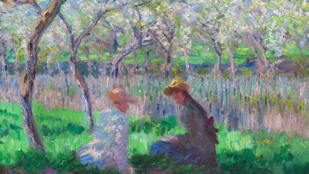 Objects in Focus: Springtime, by Claude Monet (1886) The Fitzwilliam Museum
