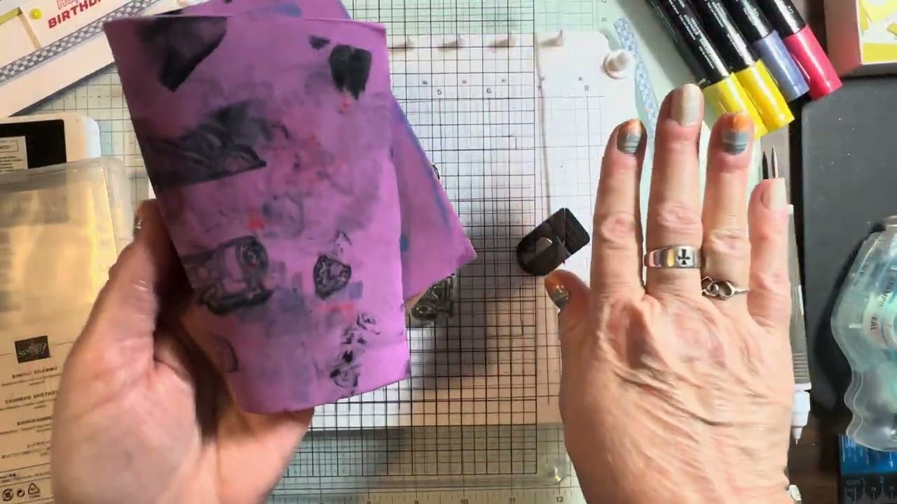 New Stampin Positioner and OnStage swap card @athenascreations2017 