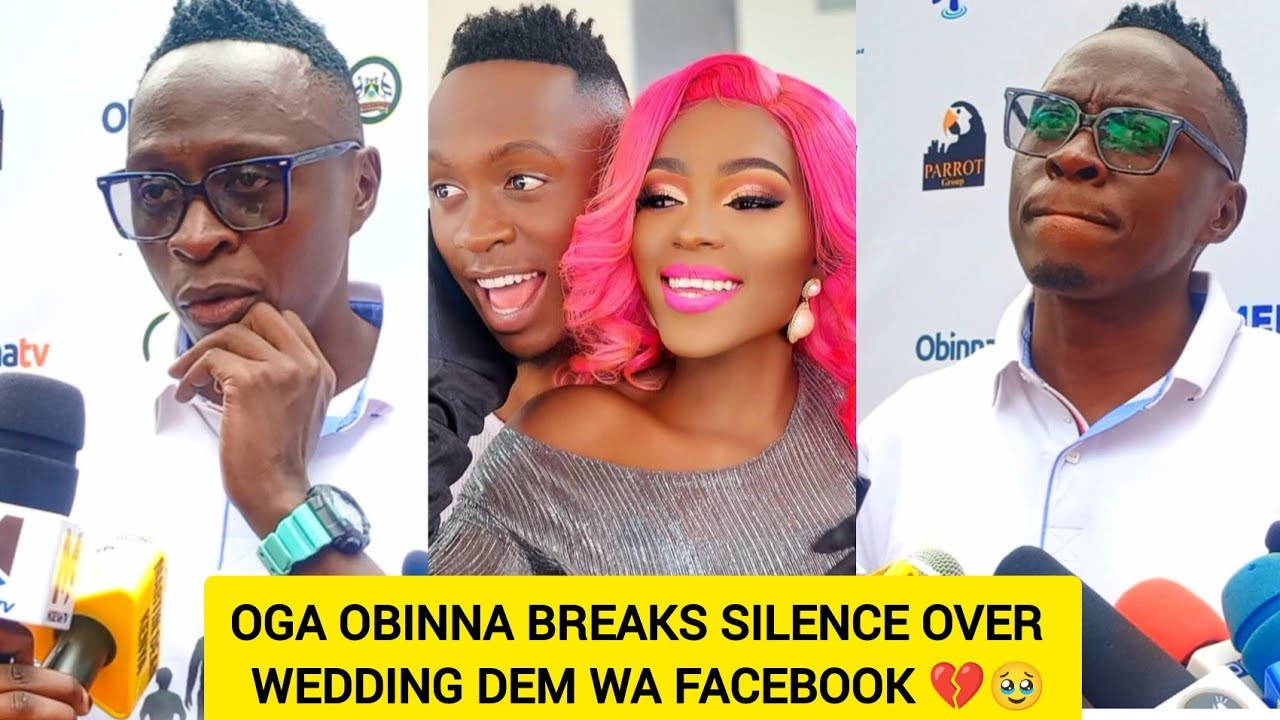 OGA OBINNA FINALLY BREAKS SILENCE OVER WEDDING DEM WA FACEBOOK 🥹