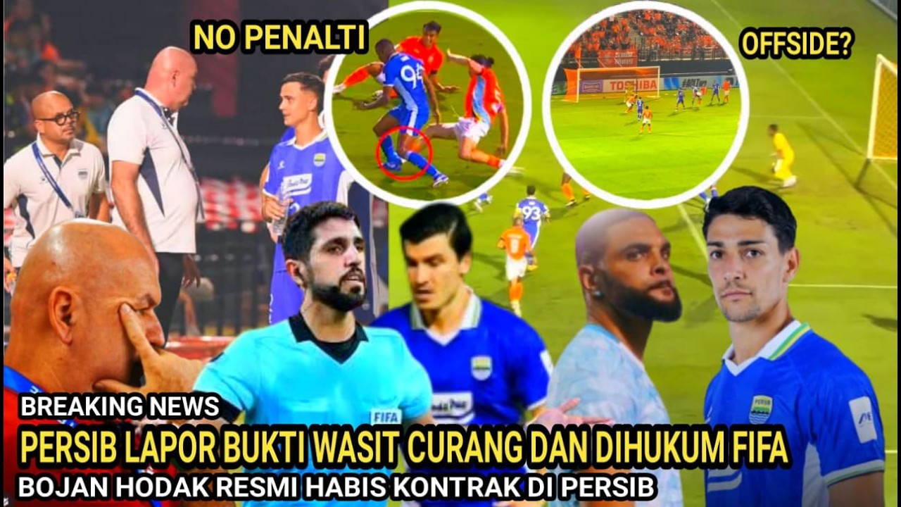 🔴Live GAWAT! Bojan Out Dari Persib Usai Kalah Dari Ratchaburi😱Bukti Kecurangan Wasit Ini Terbongkar!