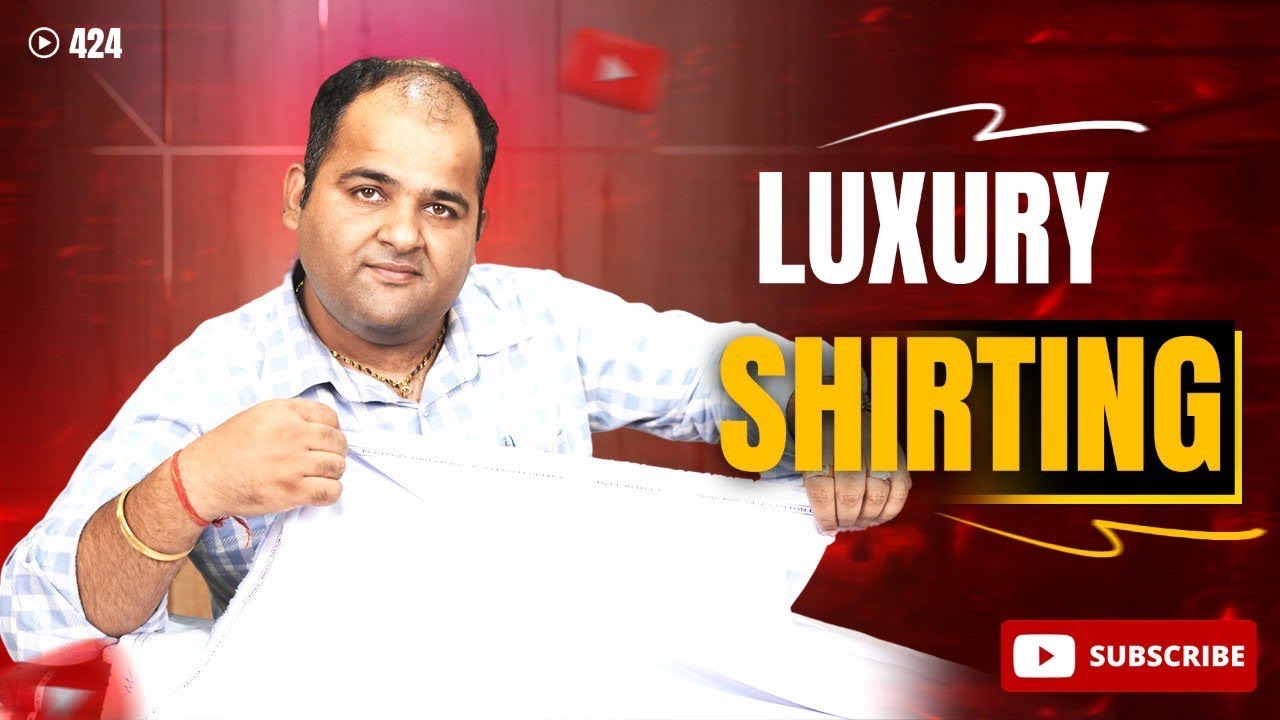 Top 10 Luxury & Premium Cotton Shirting Fabrics for Men | 100% Pure Cotton Shirts 2025 Collection