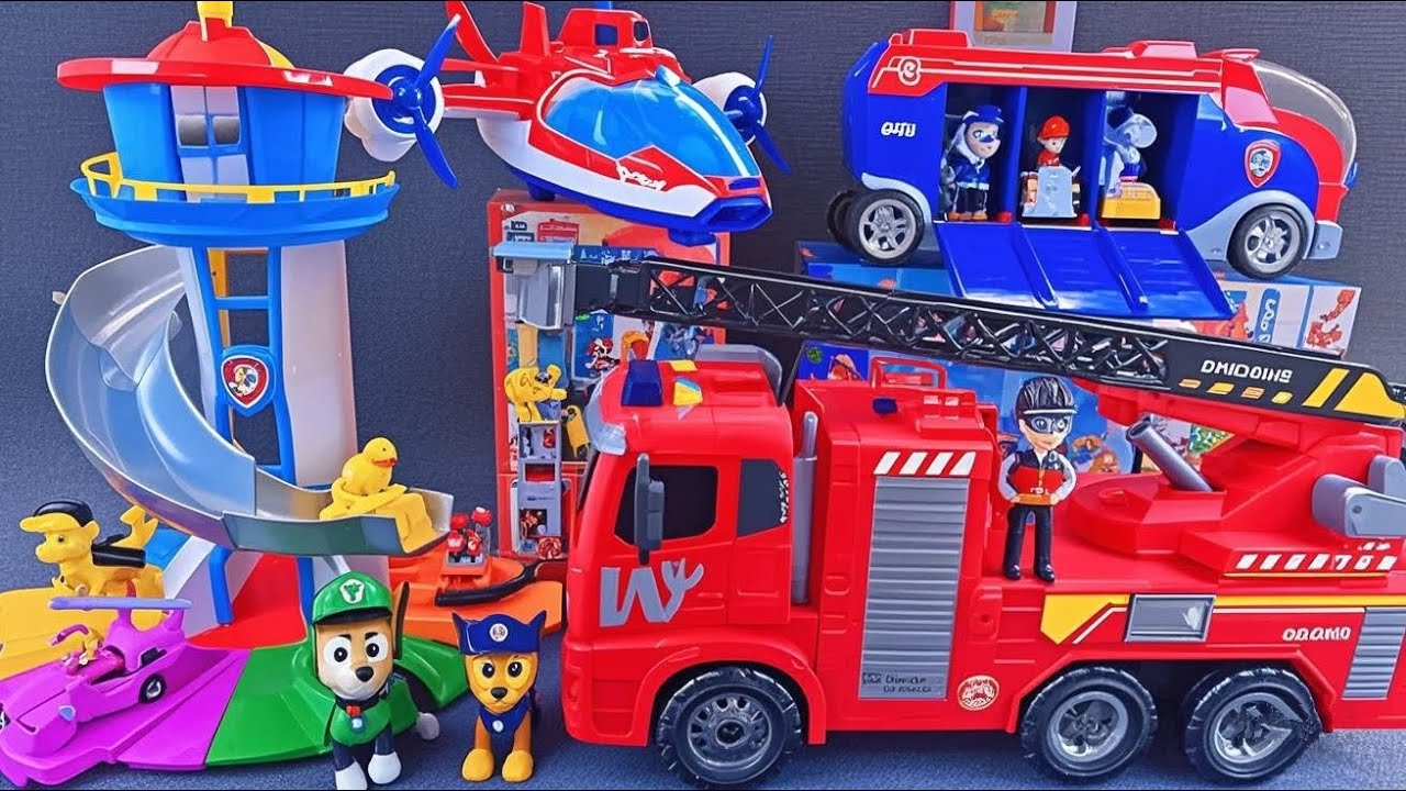29 minutes of satisfying unboxing, cool PAW Patrol puppy rescue set series ASMR | Toy Review