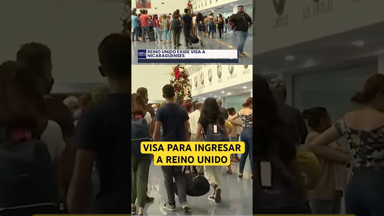 Reino Unido exige visa a nicaragüenses.