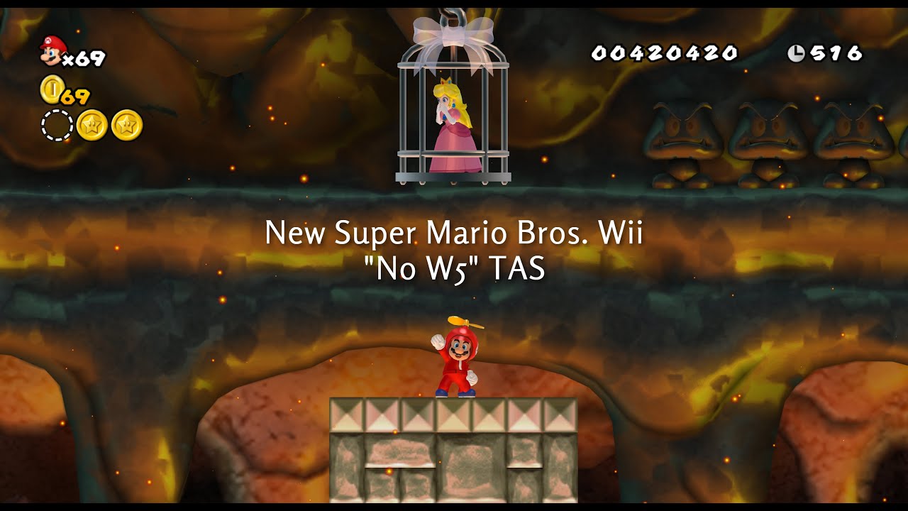 [TAS] New Super Mario Bros. Wii 