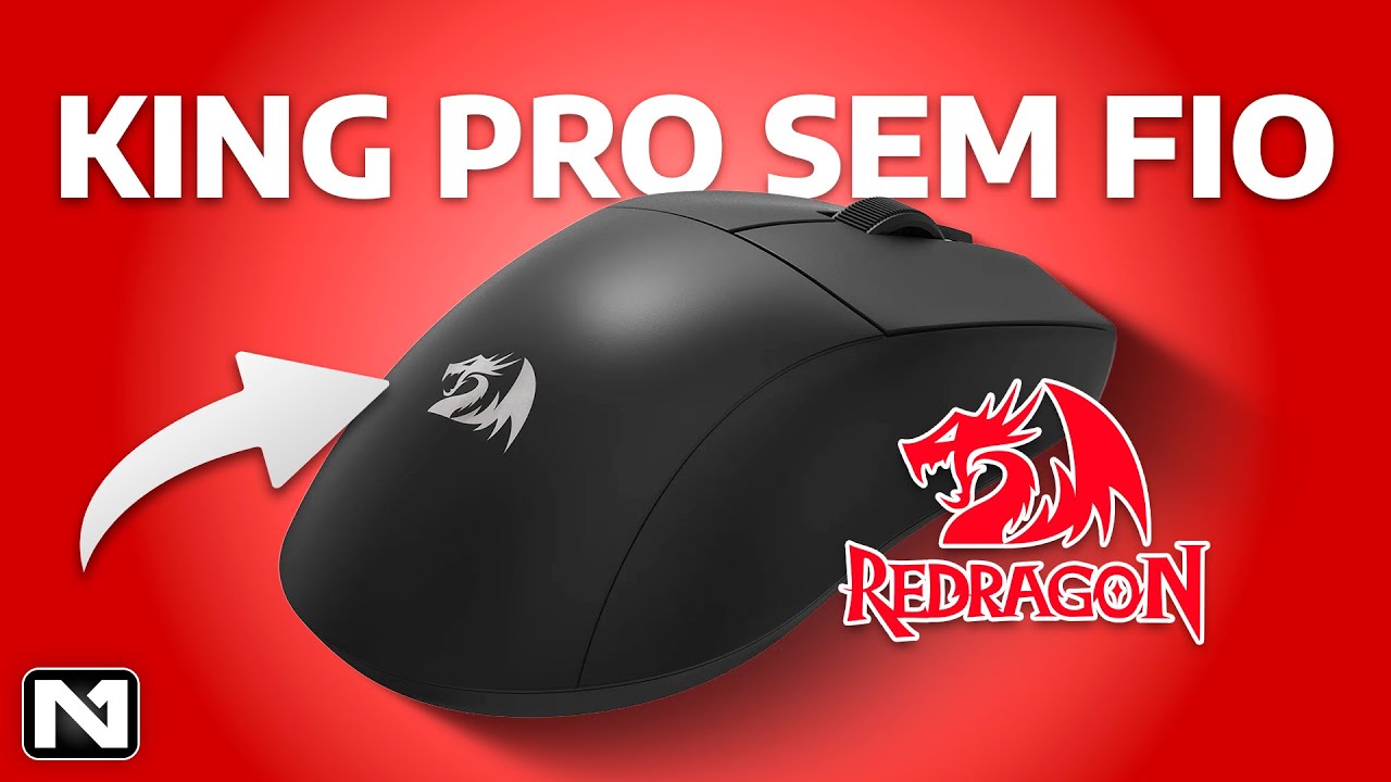 Mouse Gamer Redragon King Pro Sem Fio: Vale a Pena? Análise e Custo-Benefício