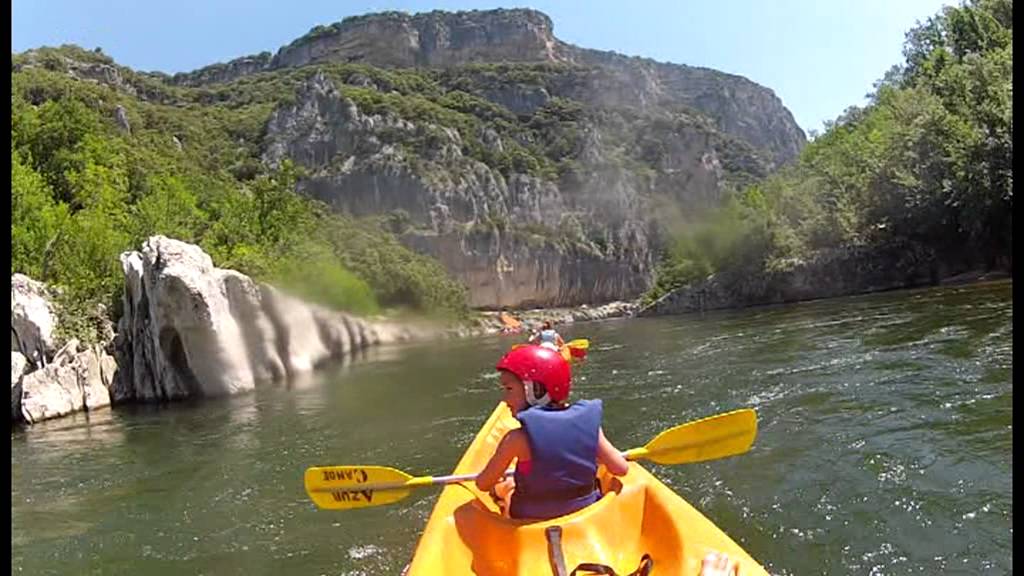 Kanoën op de Ardèche