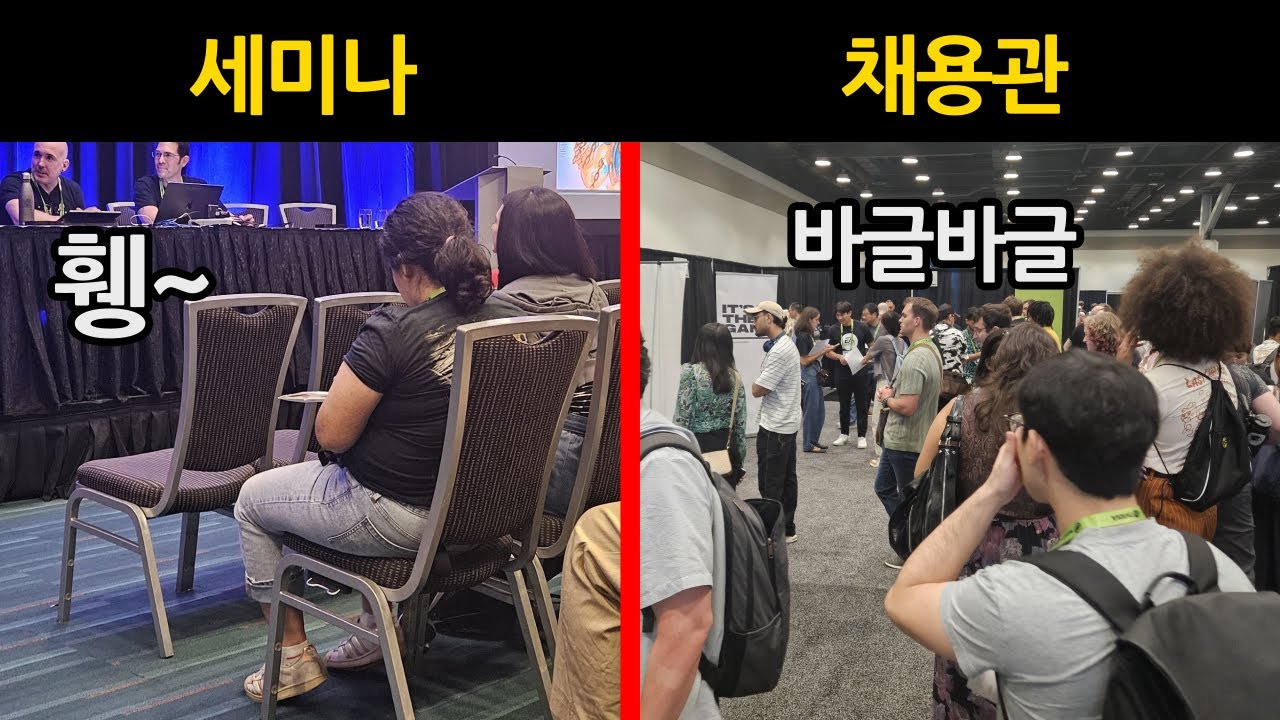 세계 최대 CG박람회 캐나다 시그라프에서도 느낀 심각한 취업난ㅠㅠ