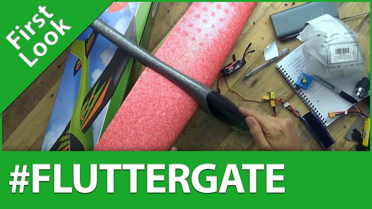Project #FlutterGate - 100mph Lidl Glider RC Conversion Part #1