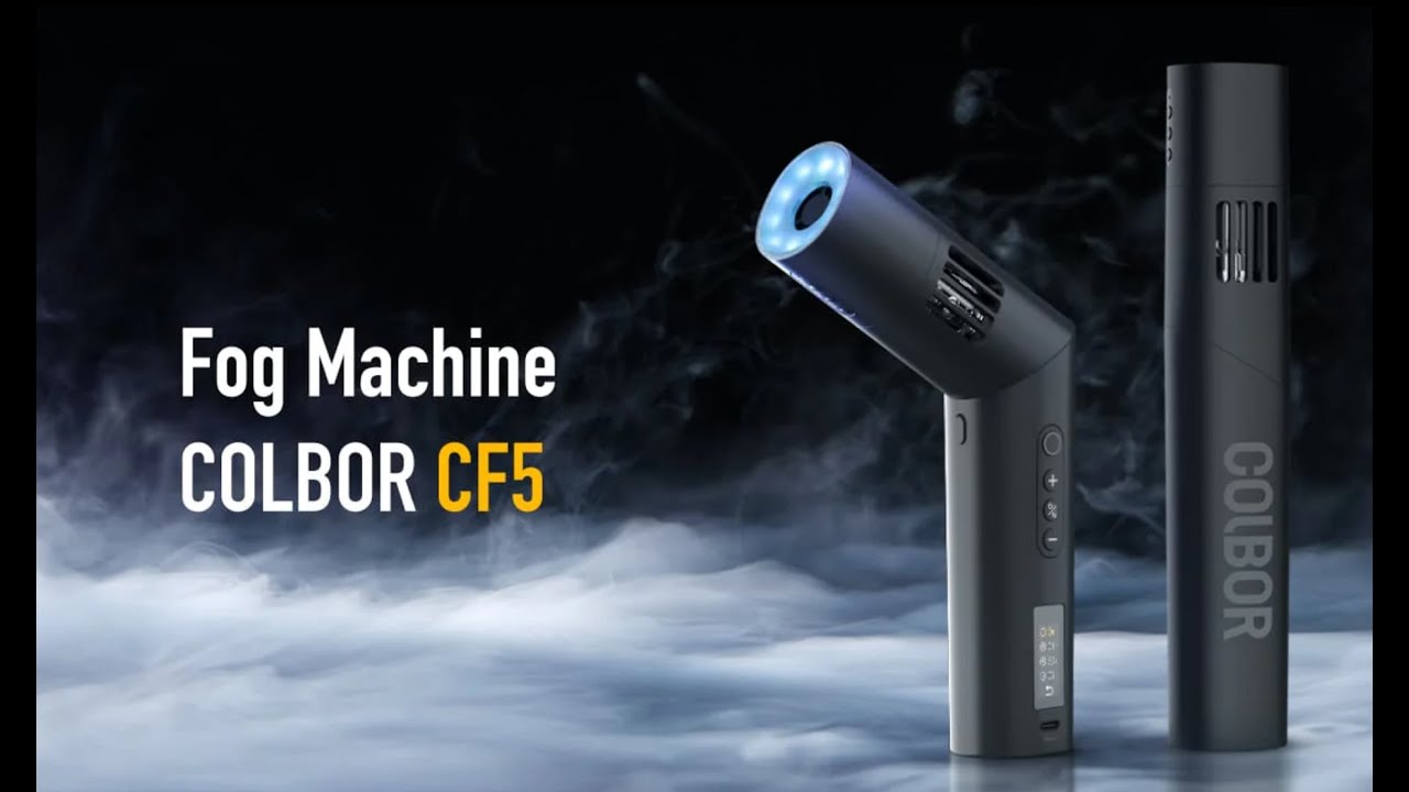 รีวิว Colbor CF5 Fog Smoke Machine Mini 40W เครื่องสร้างควัน เครื่องพ่นควันแบบพกพาพร้อมรีโมทคอนโทรล