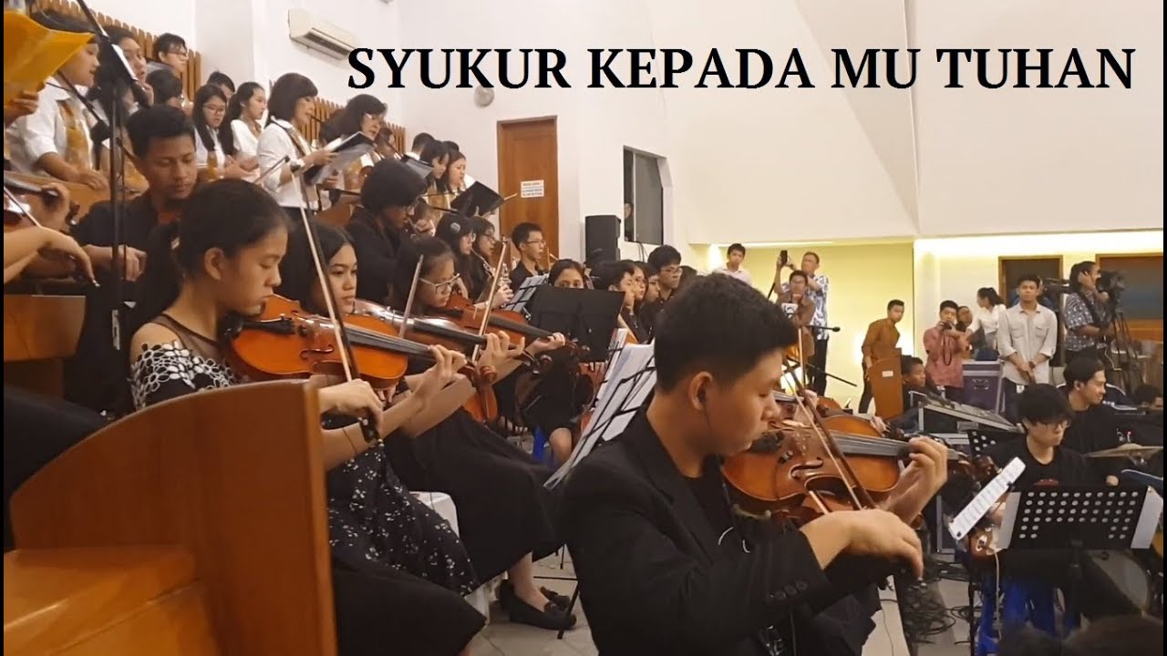 Syukur Kepada Mu Tuhan ~ PS 592 ~ Orkestra OMK Kolaborasi Lingkungan Gereja Santo Ambrosius