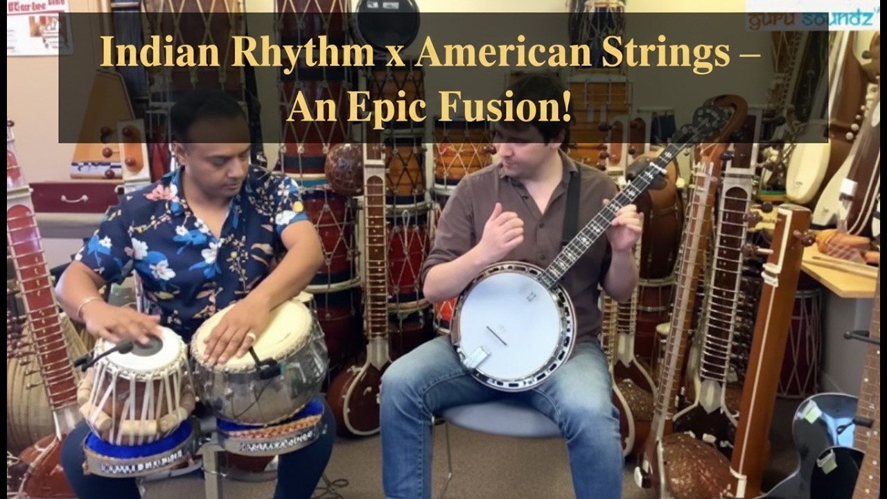 Banjo and tabla: Tribute To Debashish (Dan Walsh and Sandyman)